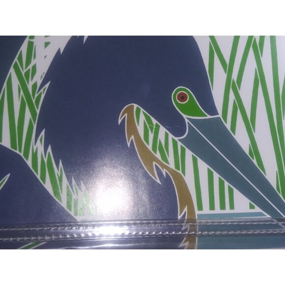 IKKI MATSUMOTO TRICOLOR HERON 1999 ISLAND REPORTER SANIBEL FL Art Poster - Picture 5 of 16